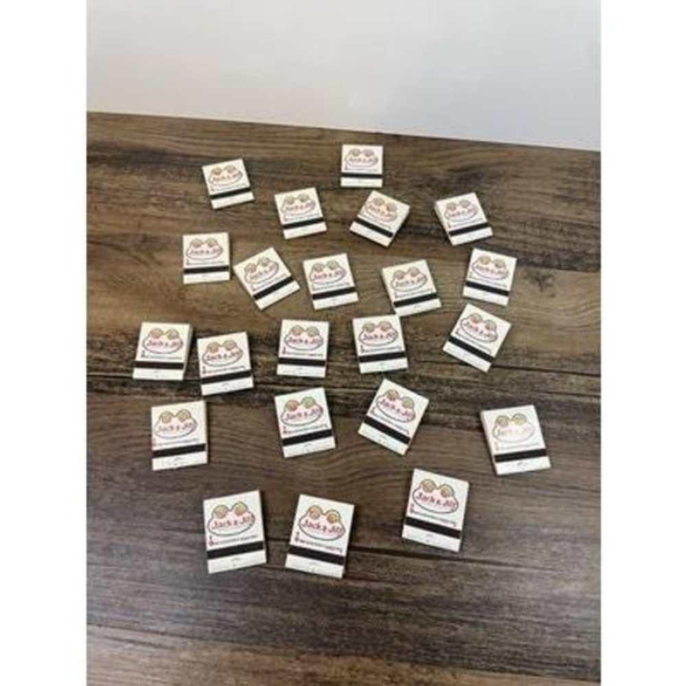 Lot Of Jack & Jill Food Center Grocery Matchbooks Matches Matchbook